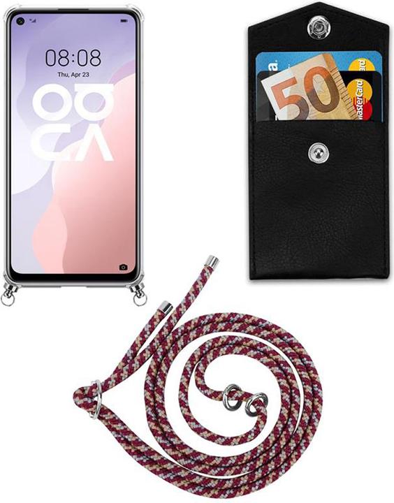 Produktbild Cadorabo TPU Handy Kette SILBER Cover