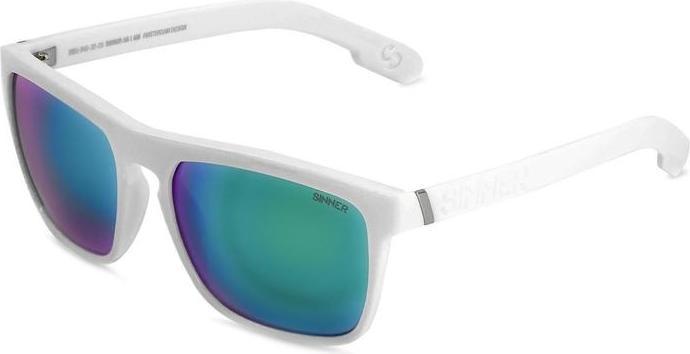 Produktbild Sinner Gear Thunder x Fish Fred zonnebril - Mat wit - Blauwe lens