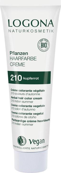 Actual product image Logona Plant cream (210 copper red)