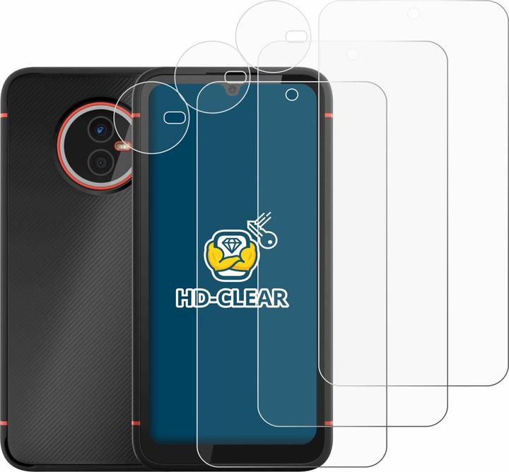 Actual product image BROTECT Screen Protector Clear (6 Piece, Gigaset GX4)
