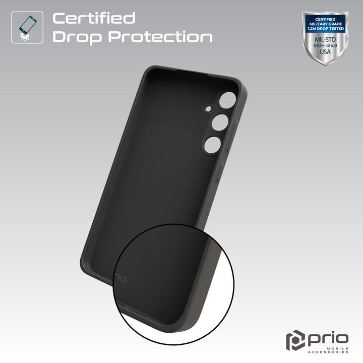Immagine prodotto prio Cover protettiva in silicone per Samsung A34 nero (Samsung Galaxy A34 5G)