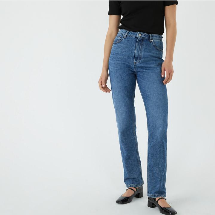 Produktbild La Redoute Collections High-Waist-Jeans (38)