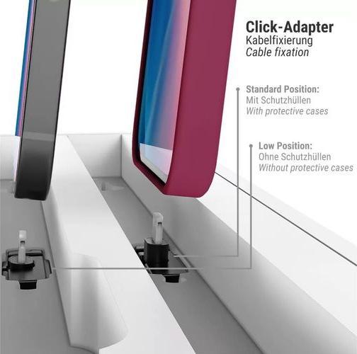 Immagine prodotto Alldock Stazione di ricarica Wireless Family Bianco (20 W)