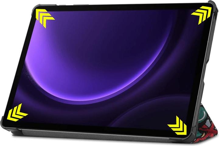 Actual product image Cover-Discount Galaxy Tab S9 FE - Tri-fold Smart Case Comics (Galaxy Tab S9 FE)
