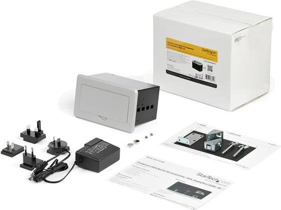 Produktbild StarTech Konferenztisch Tischanschlussfeld für Audio und Video