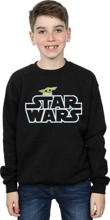 Immagine prodotto Star Wars The Mandalorian The Child Logo Felpa Ragazzi (104)