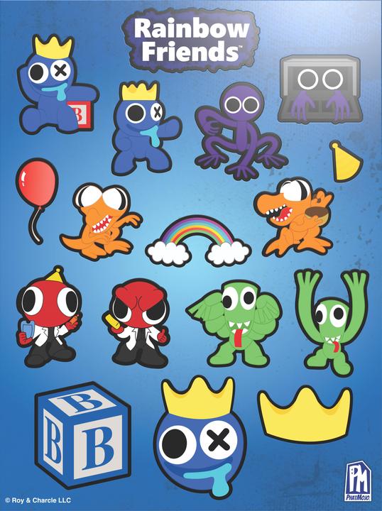 Image du produit Boti RAINBOW FRIENDS 39673 HEAD BUNDLE - BLUE - METALLIC (21 cm)