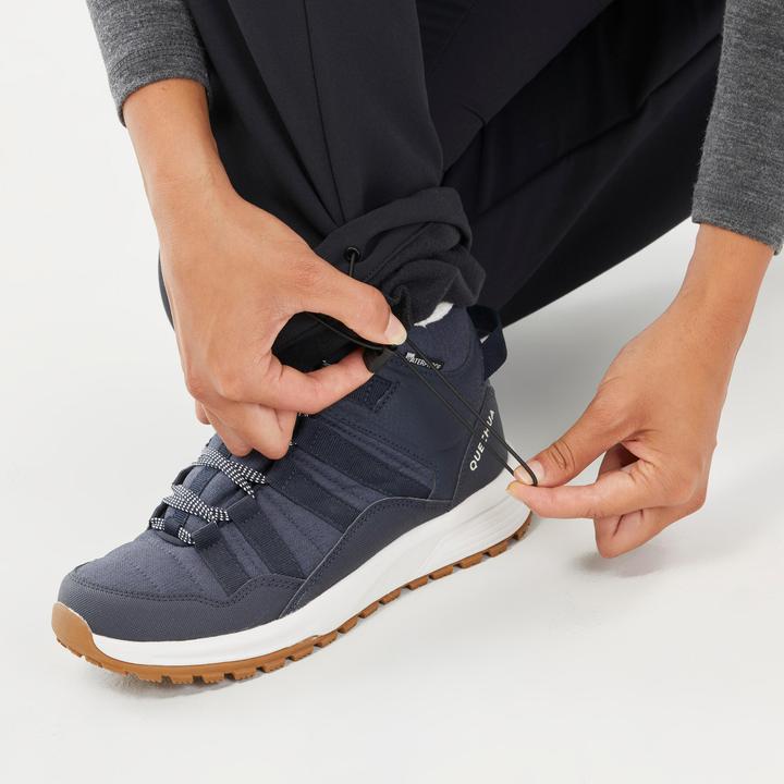 Produktbild Quechua Wanderhose Damen warm wasserabweisend Winterwandern - SH500 Mountain (XXS)