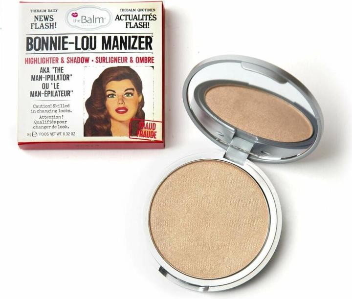 Actual product image The Balm Bonnie-Lou Manizer Highliter & Shadow (Golden, Highlighter, 9 g)