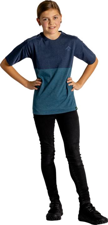 Actual product image iXS Kids Flow Mountain tech tee storm-marine KS (S)