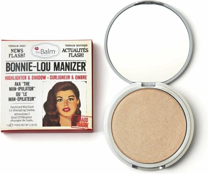 Actual product image The Balm Bonnie-Lou Manizer Highliter & Shadow (Golden, Highlighter, 9 g)