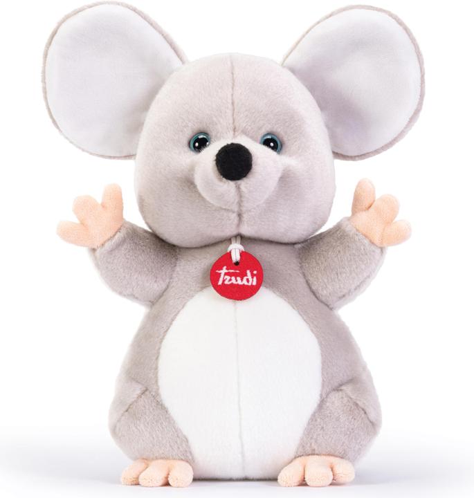 Immagine prodotto Trudi Classico topo di peluche Martin 23 x 30 x 17 cm, taglia M, peluche di alta qualità con morbido (17 cm)