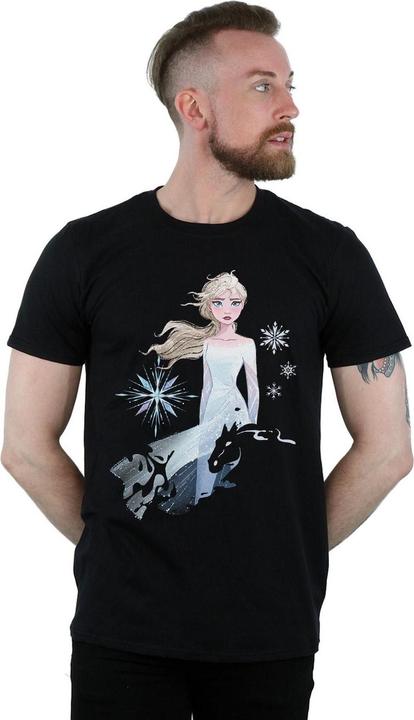 Produktbild Disney Frozen 2 Elsa Nokk Silhouette TShirt (4XL)