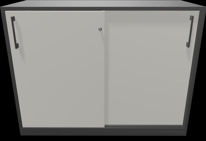 Actual product image Narbutas Choice sliding door cabinet (100 x 40 x 76 cm)