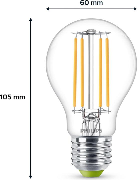 Actual product image Philips LED Classic (E27, 2.30 W, 485 lm, 1 x, A)