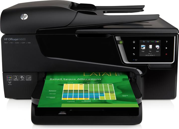 HP Officejet 6600 e-All-in-One H711a - imprimante multifonction - couleur - jet d'encre (Thermodirecte, Couleur)