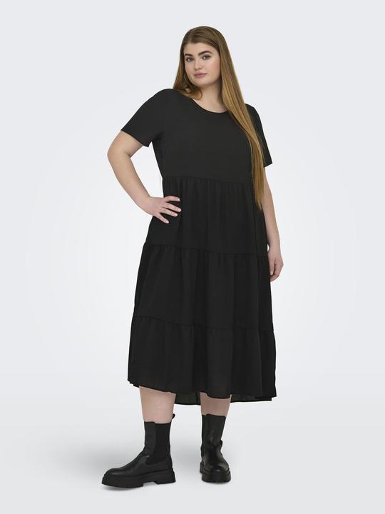 Produktbild Only Normal geschnitten Rundhals Langes Kleid Kleid (54)