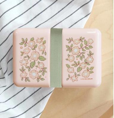 Produktbild A Little Lovely Company Lunchbox Blossom-pink SBBLPI50 rosa 18x6x12cm
