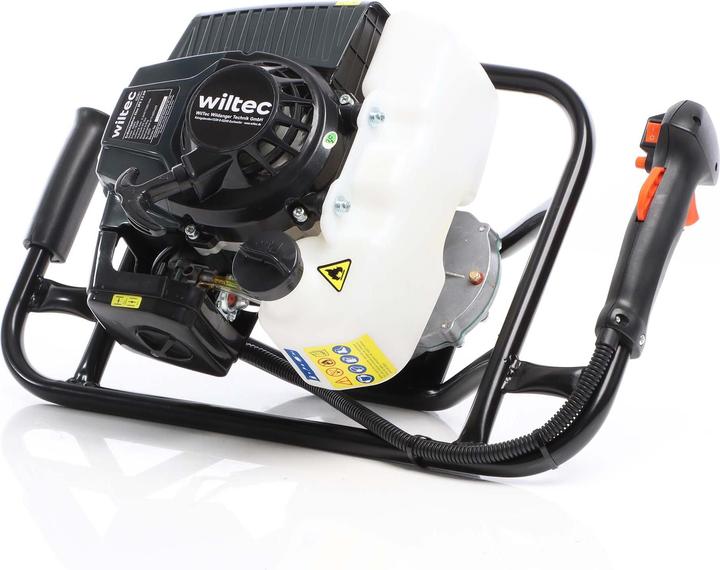 Actual product image Wiltec Ground Drill with 63.3 cc 3HP 2.2 kW and Ø200 mm Auger