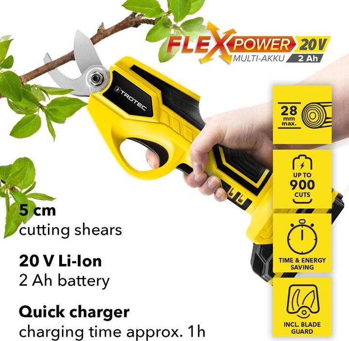 Produktbild Trotec Akku-Gartenschere PGSS 15-20V