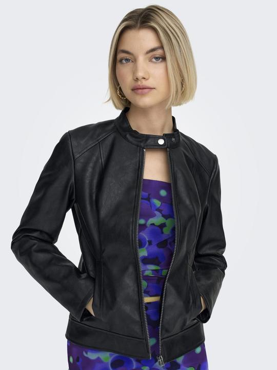 Image du produit JdY Veste en similicuir avec fermeture éclair Veste en similicuir (32)