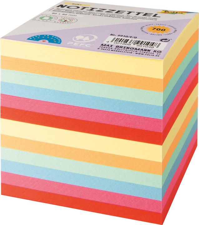 Actual product image Folia Paper note box (9 x 9 x 9 cm)
