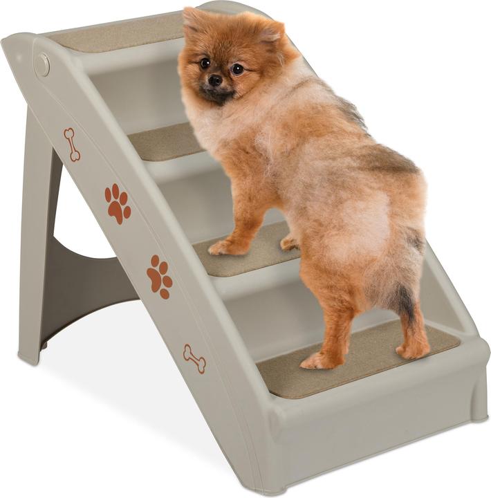 Immagine prodotto Relaxdays Scale per cani, 4 gradini (Cane, Pieghevole)
