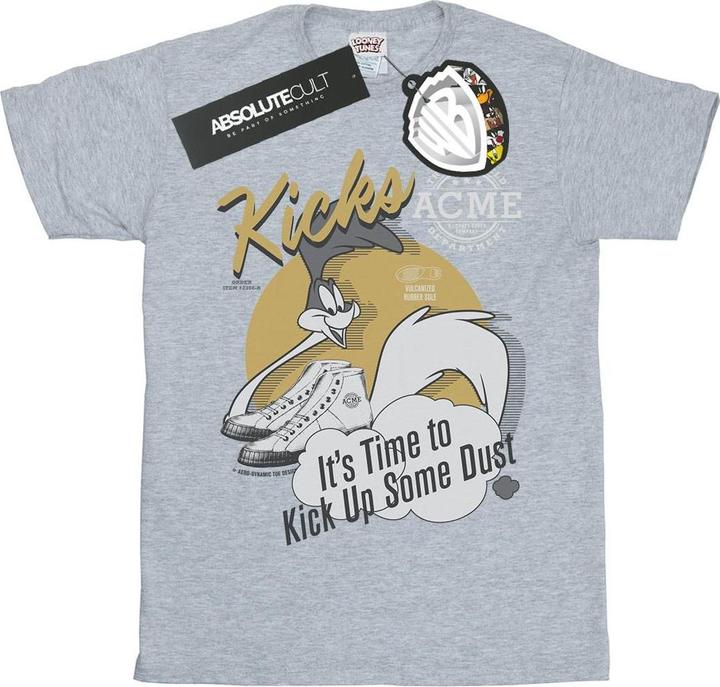 Actual product image Looney Tunes Mens Road Runner Kicks T-Shirt (S)