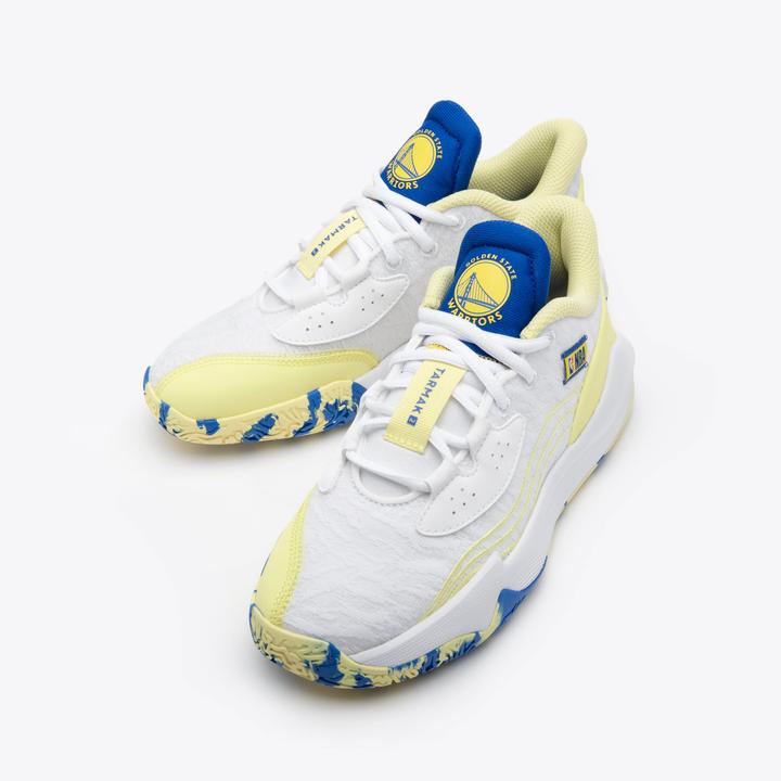Produktbild Tarmak Kinder Basketball Schuhe niedrig NBA Warriors - Fast 900 Low-1 weiss