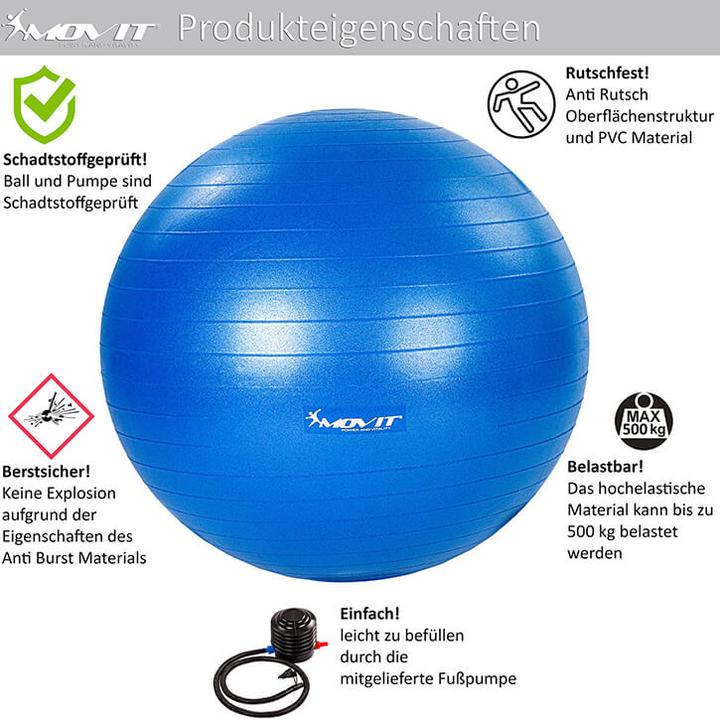Produktbild Movit Gymnastikball (55 cm)