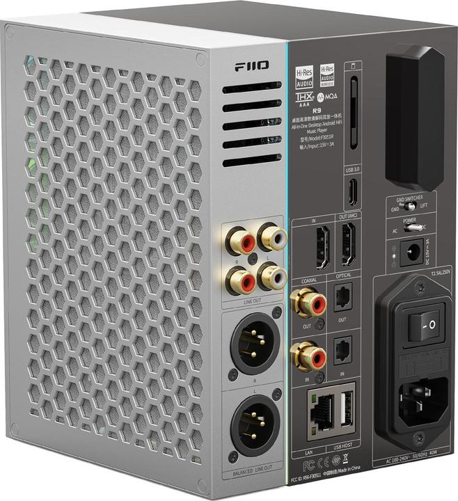 Actual product image FiiO R9 (Display, Audio player, Bluetooth, Wi-Fi)