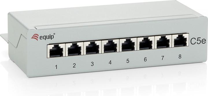 Actual product image equip Patch distributor 8 port CAT 5e
