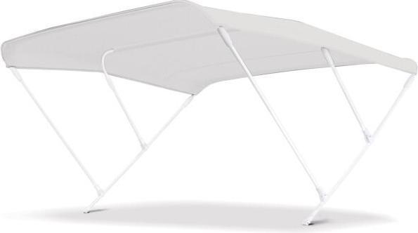 Produktbild Tessilmare Bimini Top, 200cm mit 3 Bogen Alu, hell-