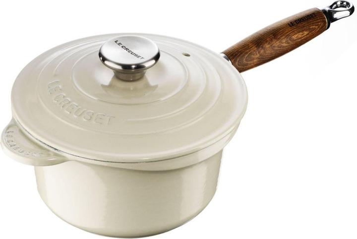 Le Creuset Profit pot with wooden handle (18 cm, Frying pan, Cast iron)