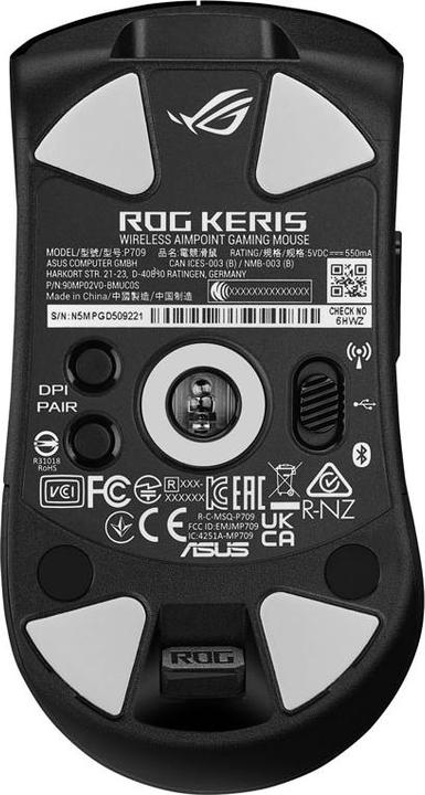 Actual product image ASUS ROG Keris Aimpoint (Wireless, Cable)