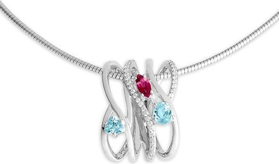 Immagine prodotto Breuning Ciondolo - ED.TOP.HELL/E.ROSA TURMALINE/Brill. 0,193 Ct. H/si (585, - Oro)