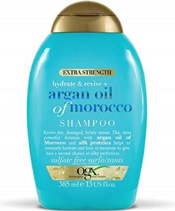 Produktbild Ogx HYDRATE & REPAIR extra strength hair shampoo argan oil 385 m (385 ml, Flüssiges Shampoo)