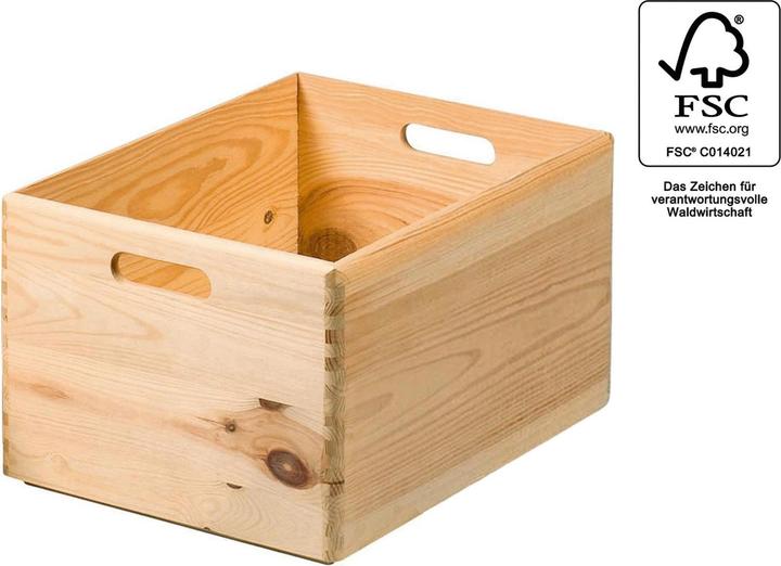 Produktbild Kesper Holzkiste (40 x 30 x 23 cm, 29 l)