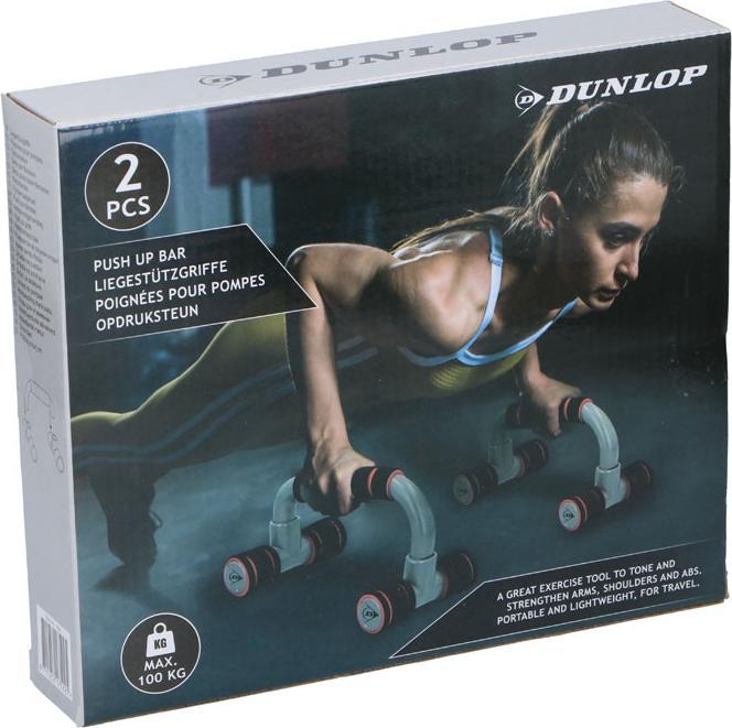 Actual product image Dunlop - Liegestützstangen 2 Stück (rot)
