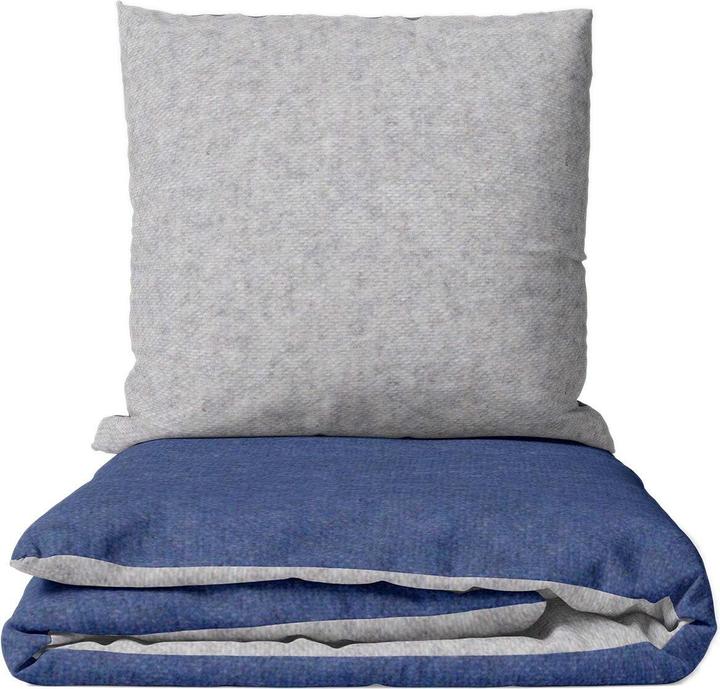 Image du produit Traumschlaf Melangebiber (Set de linge de lit, 200 x 200 cm)