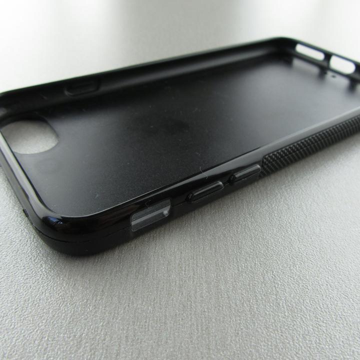 Produktbild PhoneLook Hülle Silikon schwarz Flowers Dark (Apple iPhone 7)
