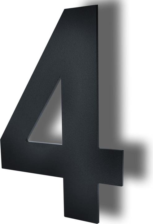 Produktbild Mocavi HS20 Hausnummern modern zum Einschlagen Edelstahl.