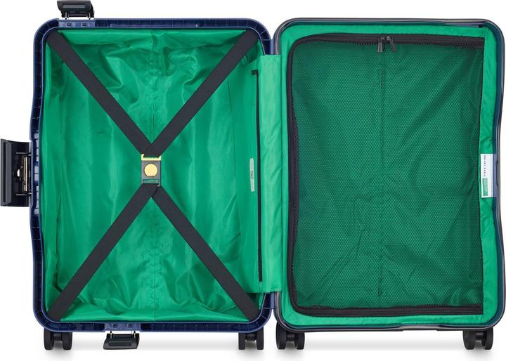 Actual product image Delsey x United Colors of Benetton Color Block Hardside 4-wheel cabin trolley 55 cm (36 l, Hand luggage (up to 50 litres))
