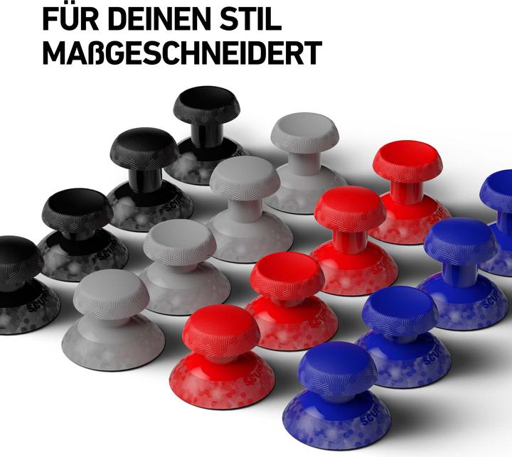 Image du produit Scuf Instinct Thumbstick 4 pack (Short & Long Concave et Short & Long Domed) - Blue