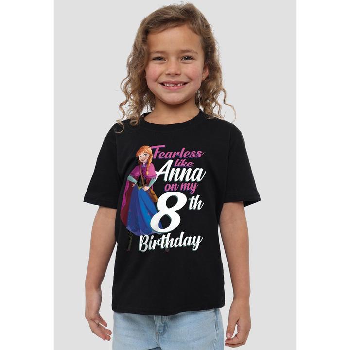 Image du produit Disney Frozen - T-shirt FEARLESS LIKE ANNA - Enfant (140)