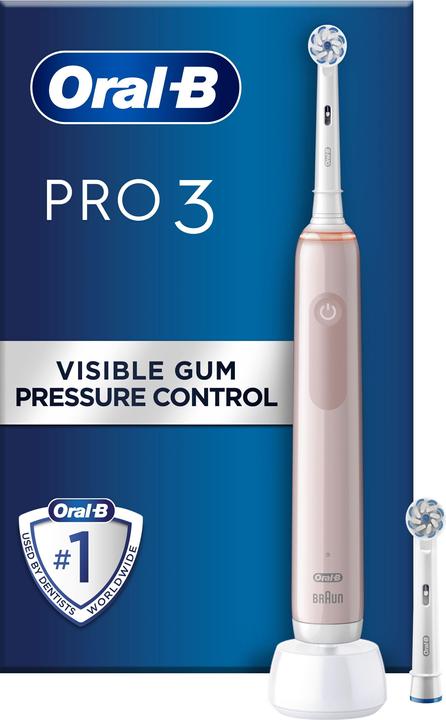 Oral-B Pro3 3400N Pink Sensi (Oscillating toothbrush)