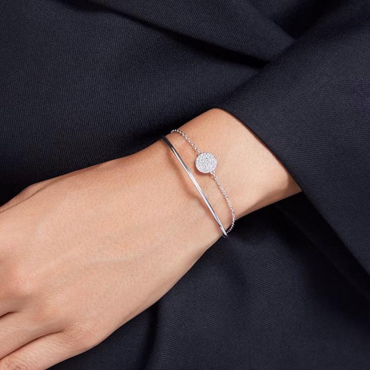 Immagine prodotto Swarovski Bracciale Meteora Bianco (17 cm, Metallo Swarovski)