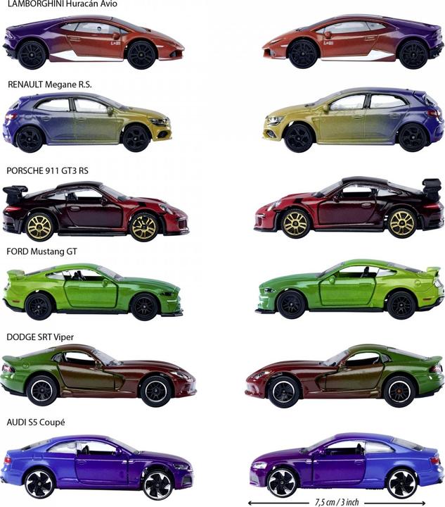 Actual product image Majorette Color Changers