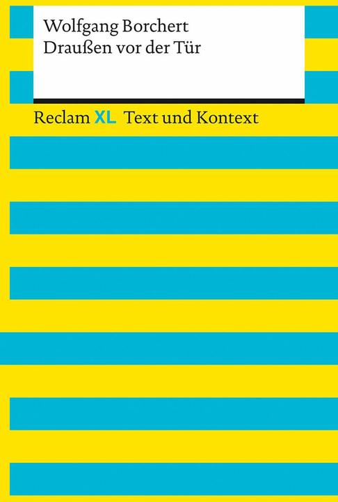 Actual product image Draussen vor der Tür. Textausgabe mit Kommentar und Materialien (German, Wolfgang Borchert, Mario Leis, 2023)