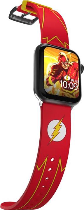 Immagine prodotto Moby Fox Bracciale DC per smartwatch Logo The Flash (Resistente al sudore e ai raggi UV, Silicone di alta qualità)